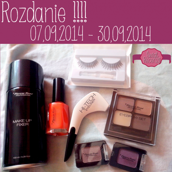 Oddam zestaw kosmetyków Pierre Rene ! (do 30.09.2014)