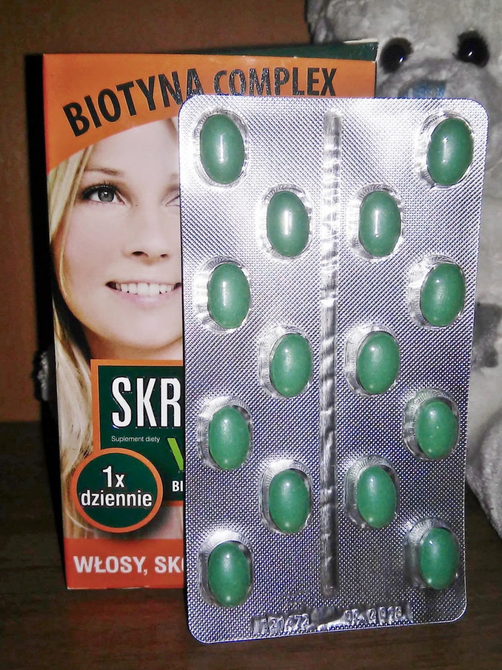 Jakieś tabletki na włosy, skórę i paznokcie?