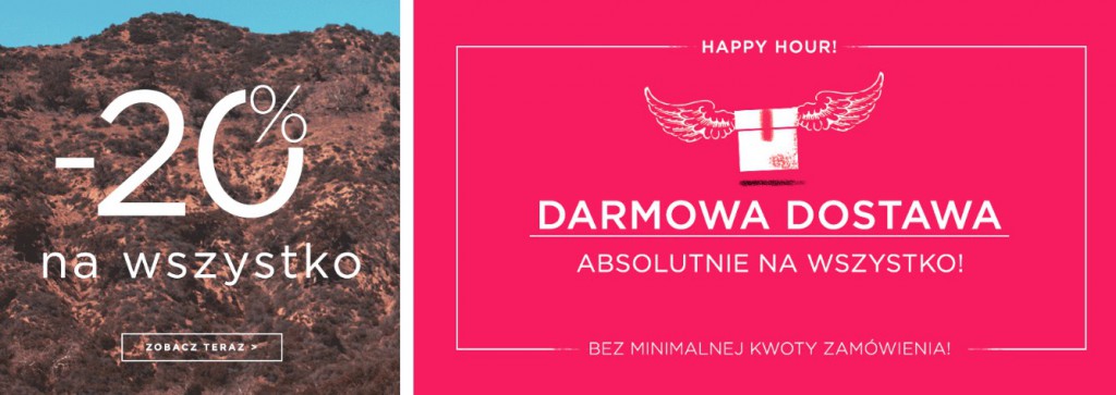 DARMOWA dostawa DeeZee + 20% zniżki na wszystko! 