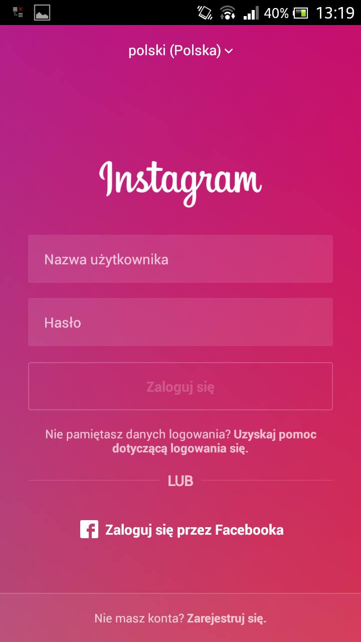 Więcej niż jedno konto na insta...POMÓŻ ;)