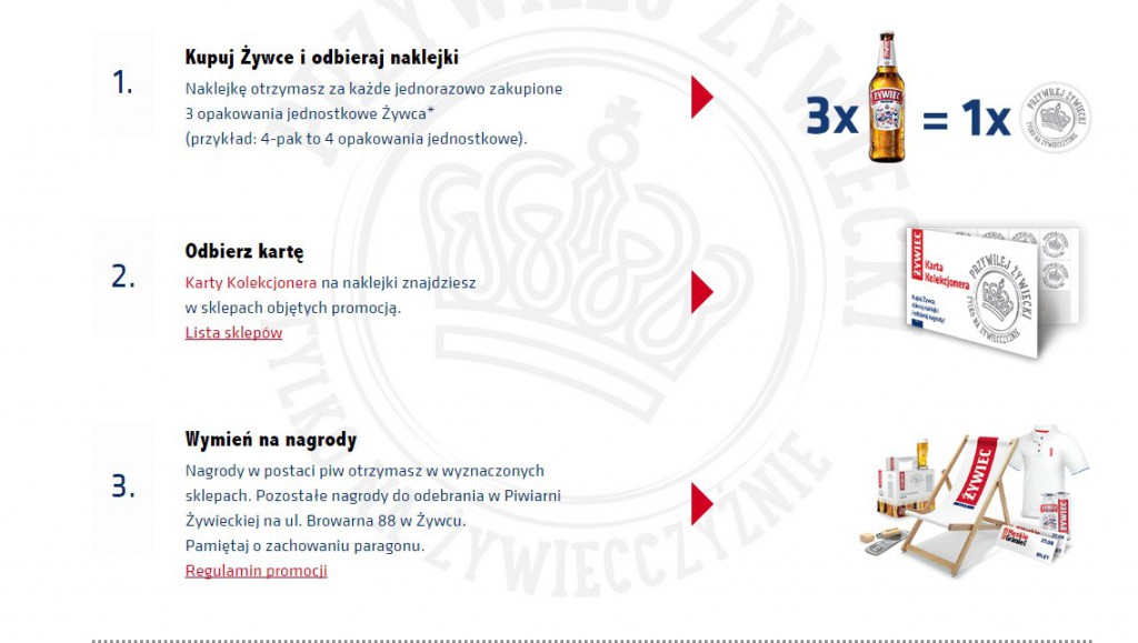 Kupuj Żywce i odbieraj nagrody