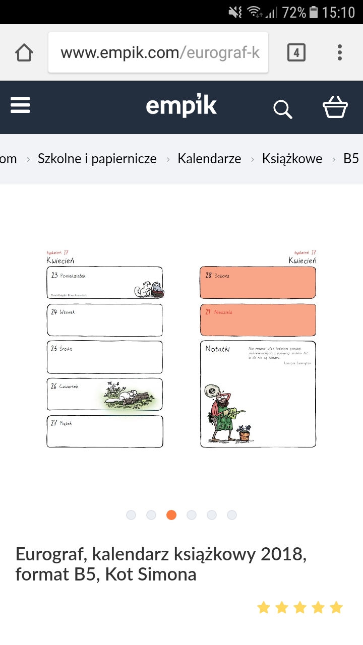 Kalendarz książkowy poszukiwany!