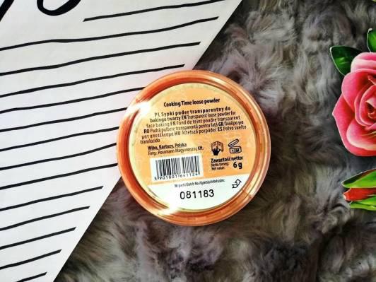 Lovely Cooking Time, Puder do twarzy, Loose Powder, Baking & Setting Powder, Transparentny