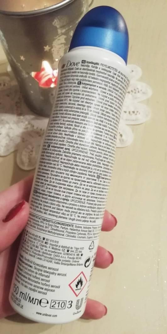 Dove Antyperspirant w sprayu, Original