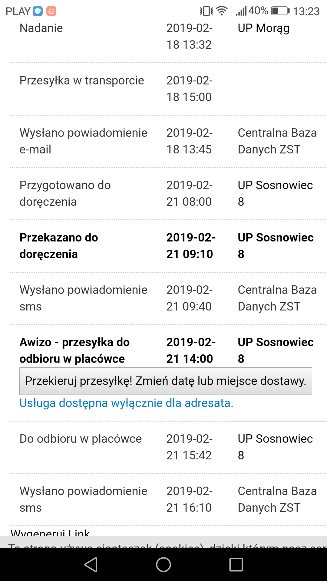 Wędrujący Zeszyt DC (2018/2019/2020)