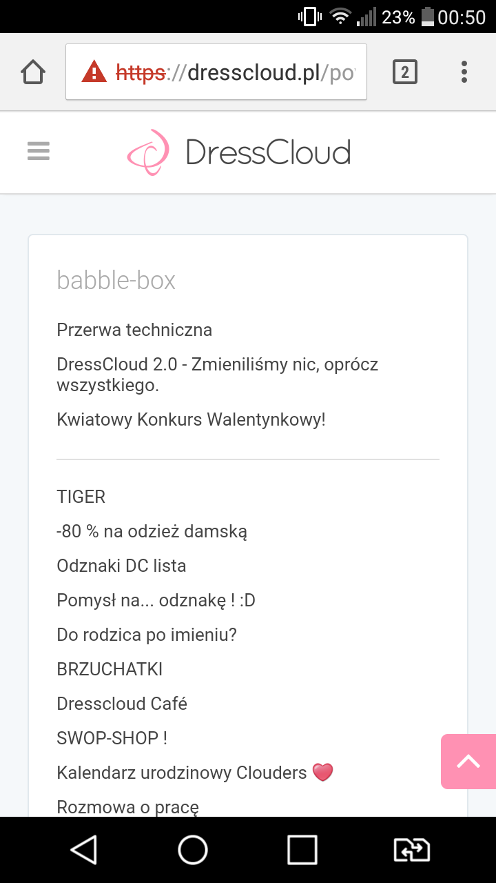 Przerwa techniczna