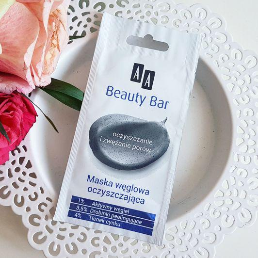 AA Beauty Bar, Maseczka do twarzy, Węglowa, Oczyszczająca