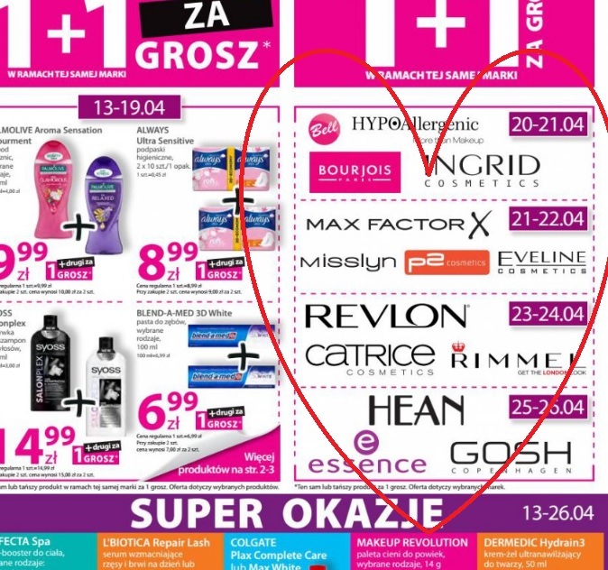 1+1 za grosz HEBE