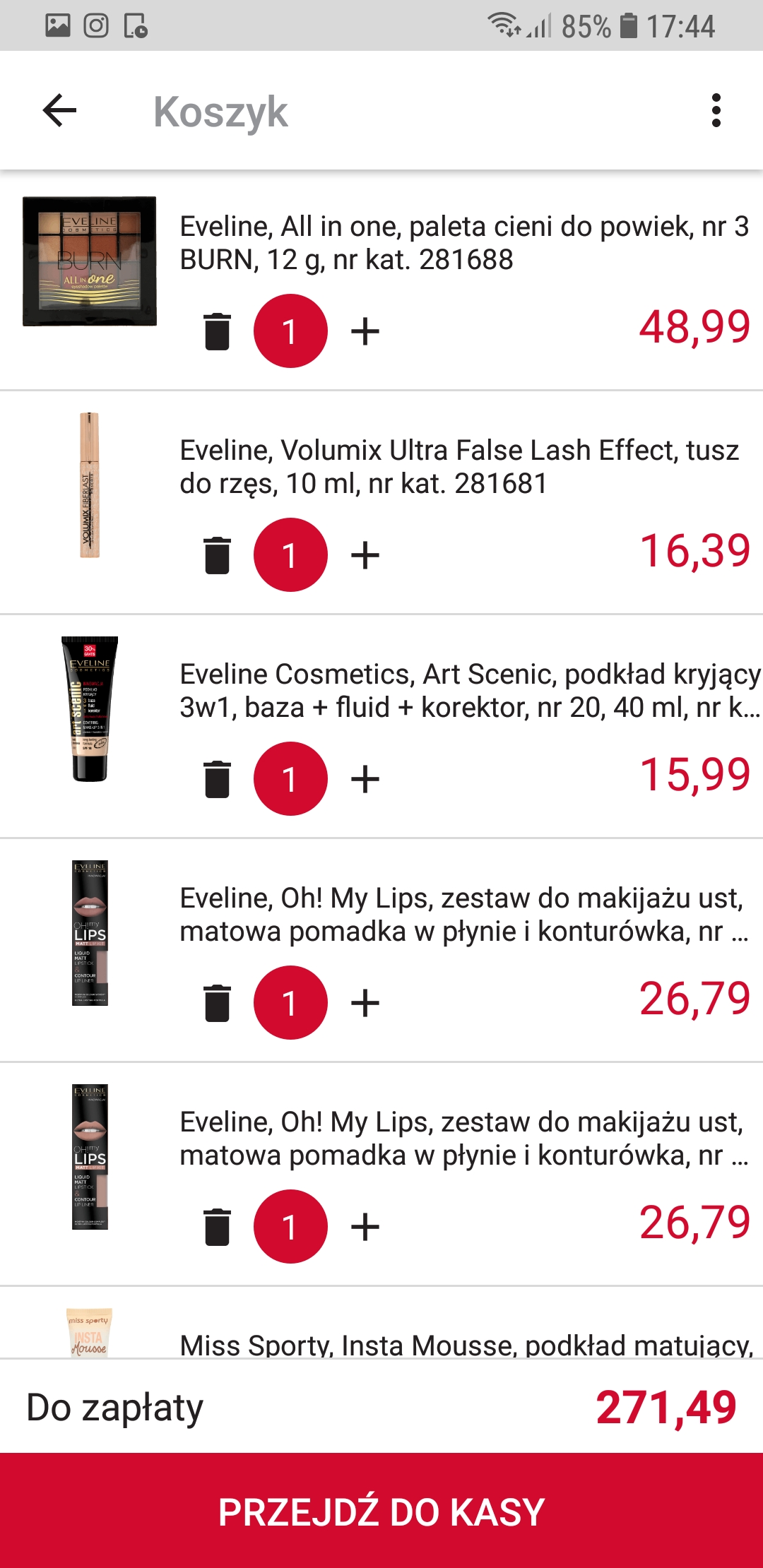 Co planujecie kupić w rossmann?