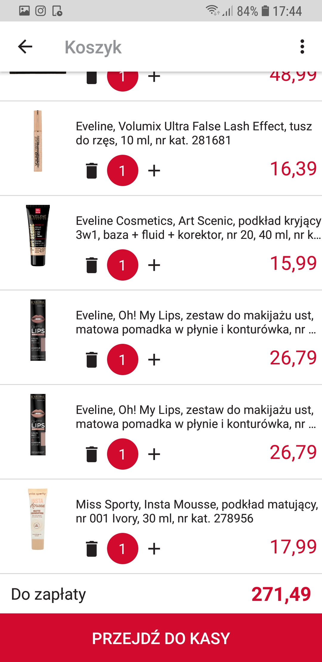 Co planujecie kupić w rossmann?