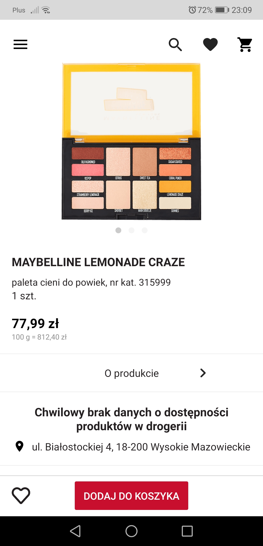 Stare - 55 % Makijaż ROSSMANN / 2019 nowa forma promocji RABATY!