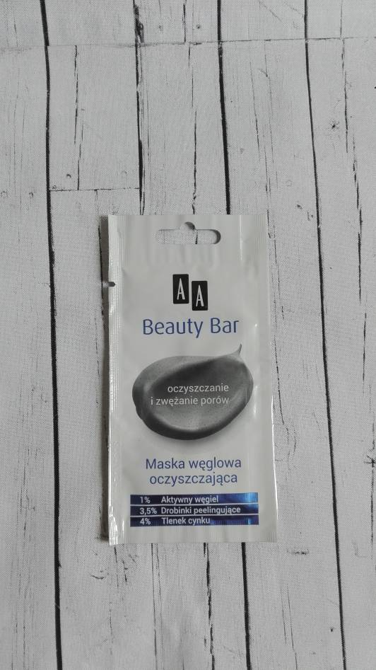 AA Beauty Bar maska do cery tłustej węglowa oczyszczająca