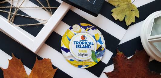 Marion Tropical Island, Maseczka do twarzy, Jelly Mask, Rozjaśniająca, Banana