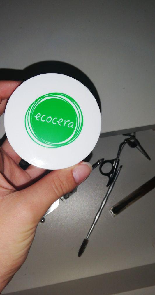 Ecocera Puder do twarzy, Fixer, Ryżowy