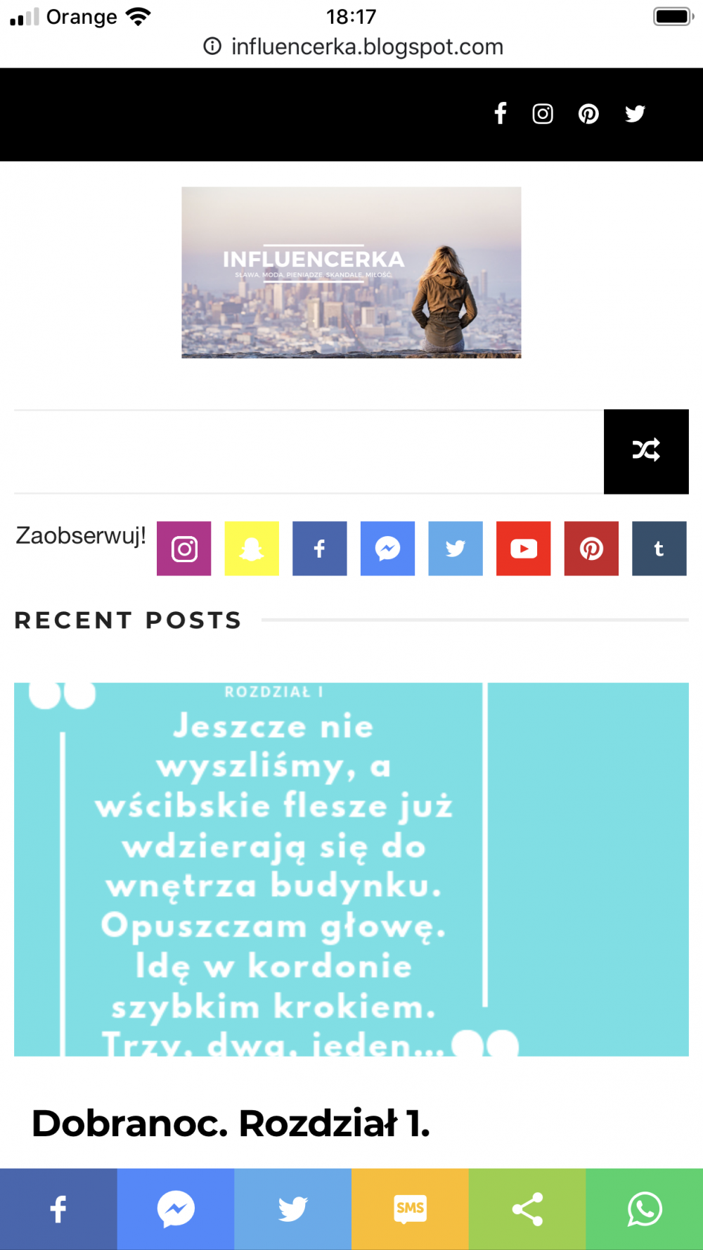Nowe posty na blogu