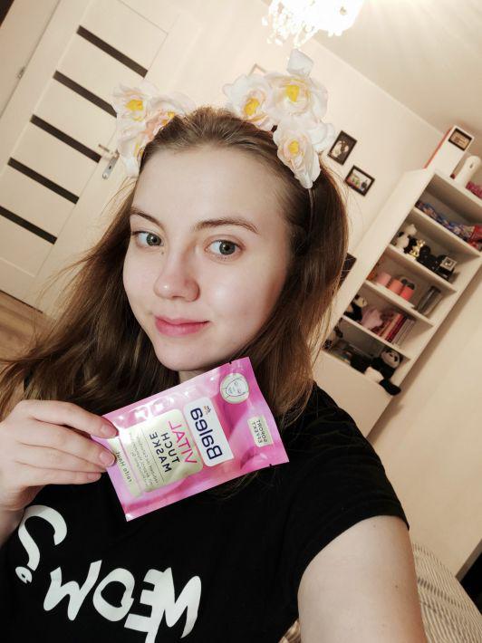 maseczka w placie balea vital tuchmaske