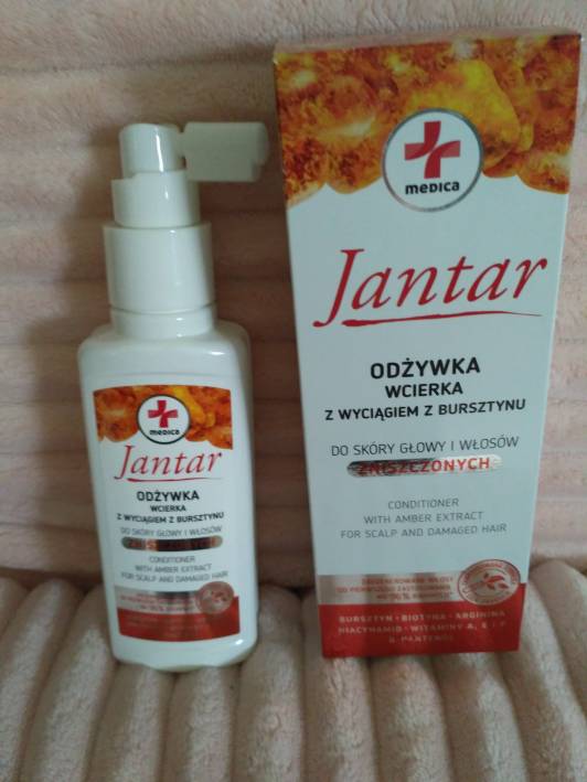 kosmetyki odzywki maski olejki do wlosow jantar