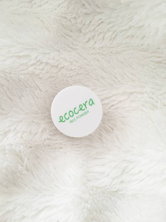 Ecocera Puder do twarzy, Fixer, Ryżowy