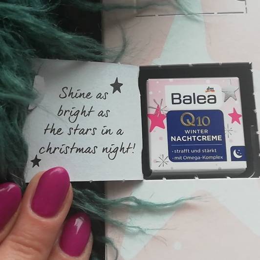 Balea Krem do twarzy na noc, Q10 winter nachtcreme
