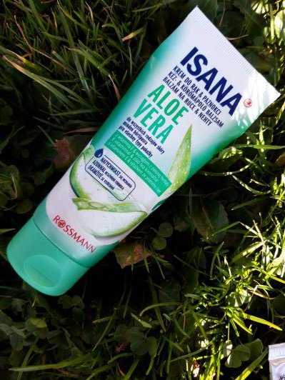Isana Krem do rąk i paznokci, Aloe Vera
