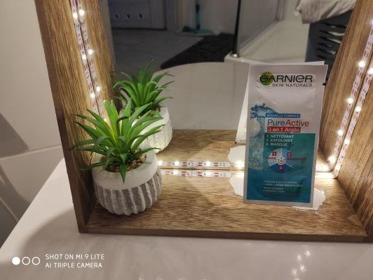 Garnier Czysta Skóra, Żel myjący, Peeling, Maseczka 3 w 1