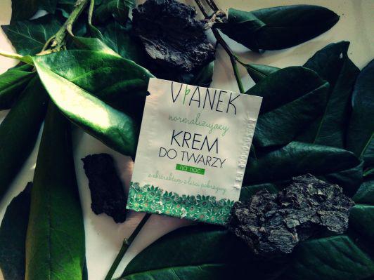 Vianek Krem do twarzy na noc, Seria zielona, Normalizujący