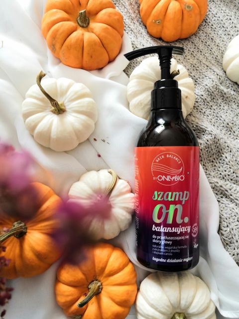 OnlyBio Hair Balance, Szampon do włosów, Balansujący, Do przetłuszczającej się skóry głowy