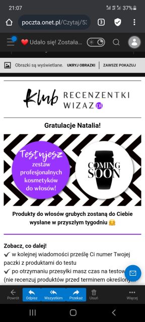 testowanie z wizaz.pl
