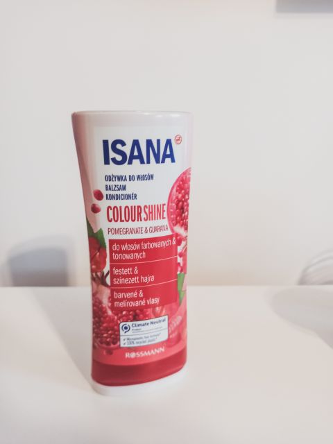 Isana Color Shine, Odżywka do włosów farbowanych i tonowanych