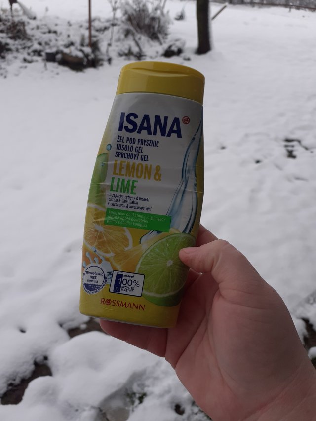 Isana Żel pod prysznic, Lemon & Lime