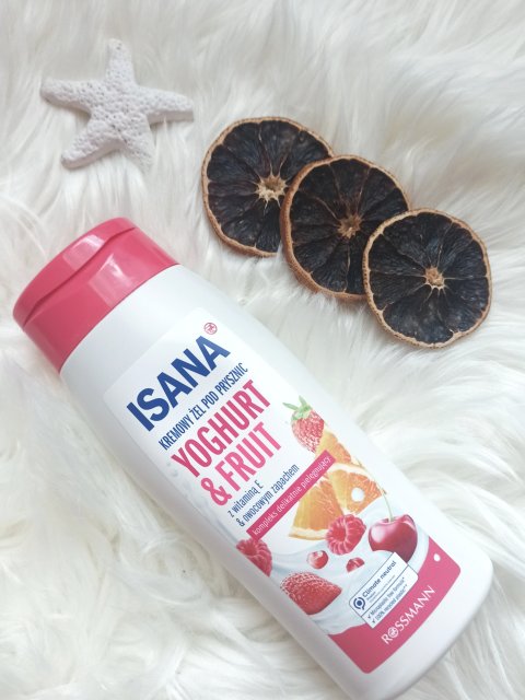 Isana Żel pod prysznic, Kwiat pomarańczy i jogurt