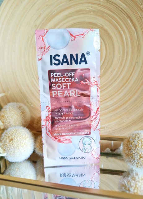 Isana Maseczka do twarzy peel-off, Soft Pearl