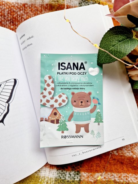 Isana Płatki pod oczy, I Like you Beary Much