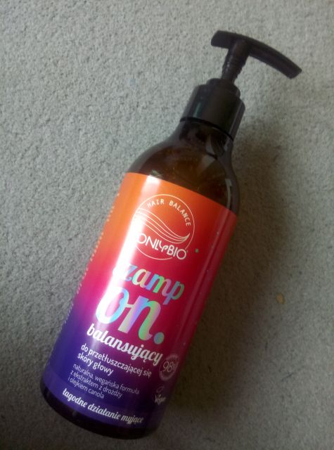 OnlyBio Hair Balance, Szampon do włosów, Balansujący, Do przetłuszczającej się skóry głowy
