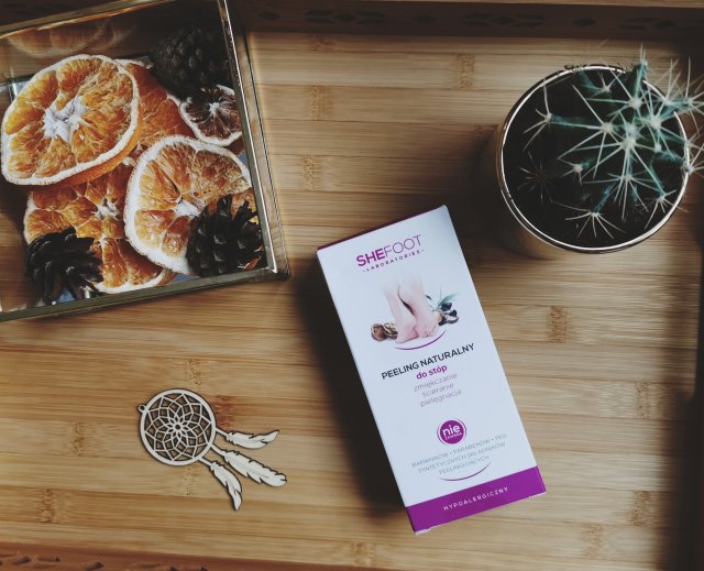 SheFoot Peeling do stóp, Naturalny, Zmiękczanie, ścieranie i pielęgnacja