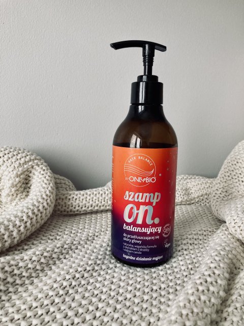 OnlyBio Hair Balance, Szampon do włosów, Balansujący, Do przetłuszczającej się skóry głowy