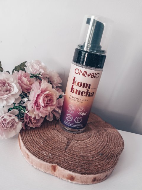 OnlyBio Pianka do mycia twarzy, Puszysta, Kombucha