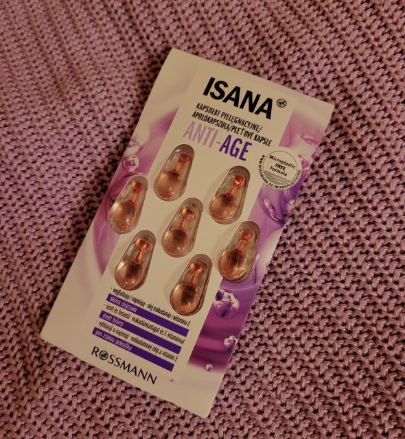 Isana Anti-Age, Kapsułki pielęgnacyjne