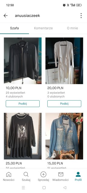 Prywatne wymiany, pokaż co masz