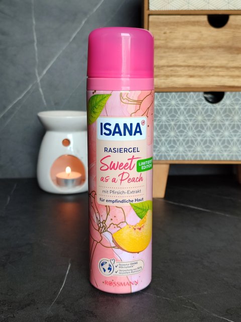 Isana Żel do golenia, Sweet as a Peach