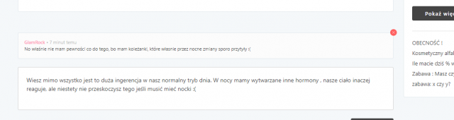 Nocna zmiana w pracy co jeść?