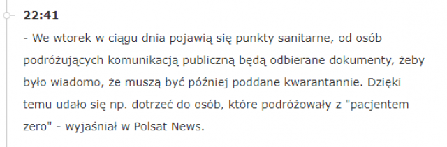 Koronawirus - zbiór przemyśleń w świetle ostatnich wydarzeń
