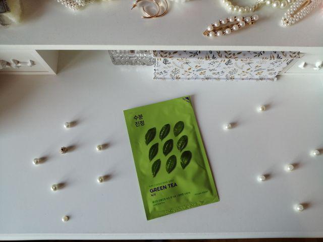 Holika Holika - Pure Essence Mask Sheet - Green Tea - maska w płacie z ekstraktem z zielonej herbaty