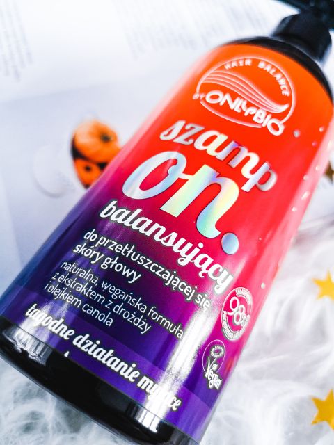 OnlyBio Hair Balance, Szampon Balansujący, do przetłuszczającej się skóry głowy