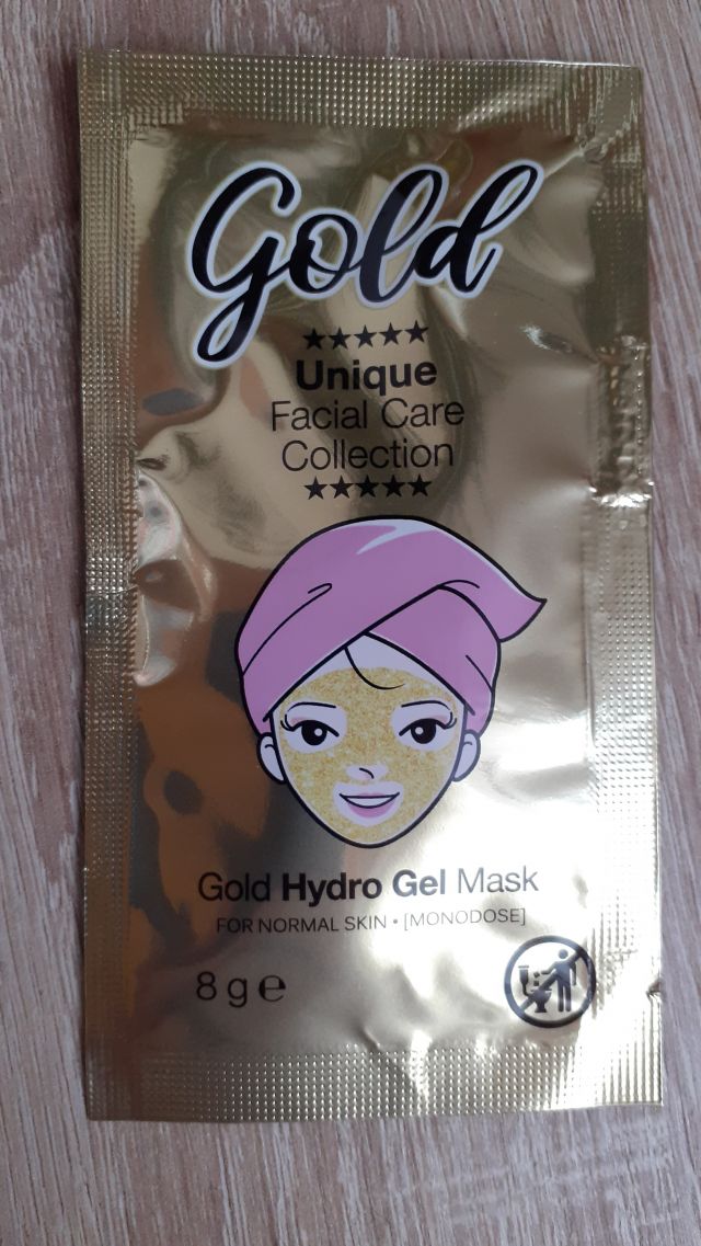 Maxbrands Marketing B.V. Gold, Maska do twarzy, Hydrożelowa, Unique Mask Sensation Collection