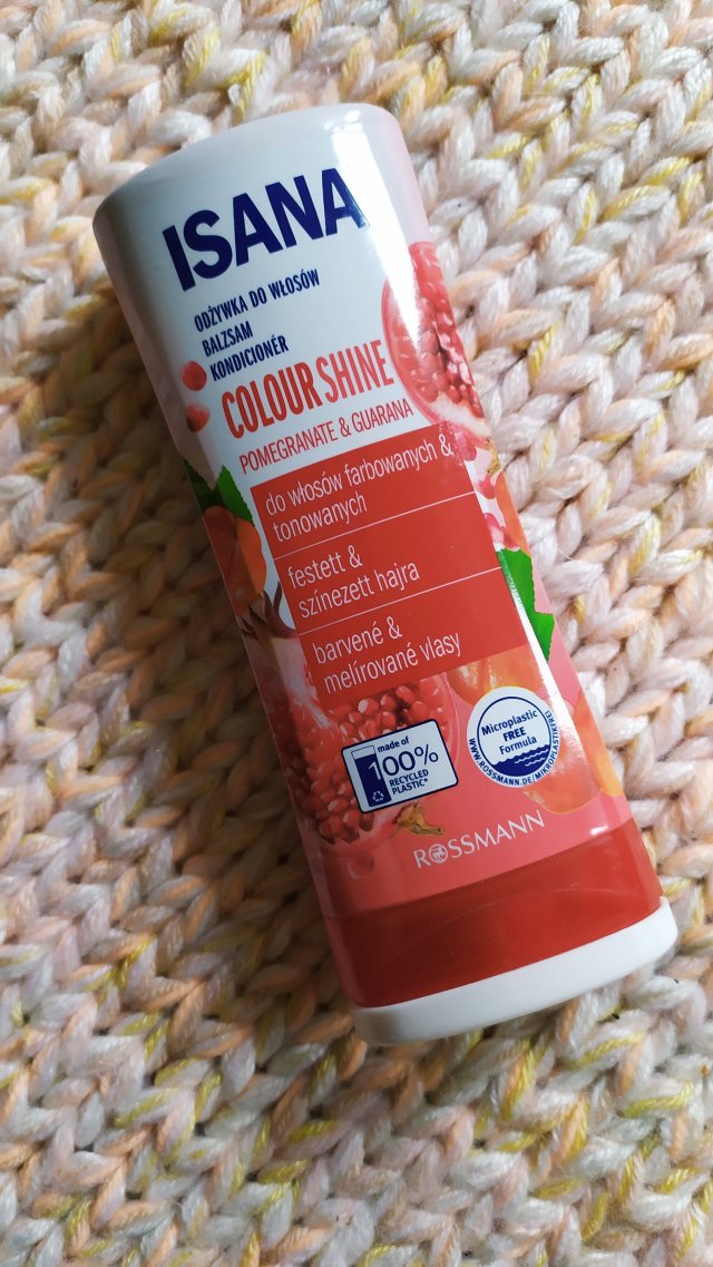 Isana Color Shine, Odżywka do włosów farbowanych i tonowanych