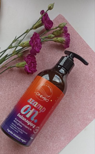OnlyBio Hair Balance, Szampon do włosów, Balansujący, Do przetłuszczającej się skóry głowy