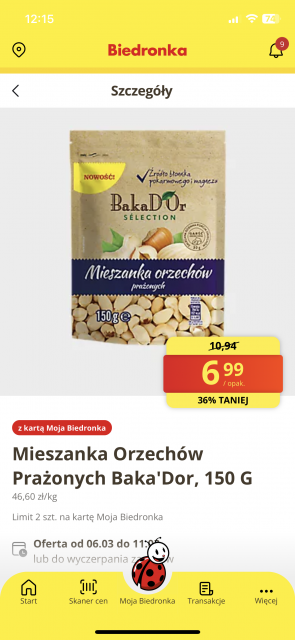 Biedronka Shakeomat