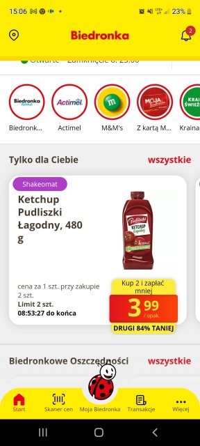 Biedronka Shakeomat