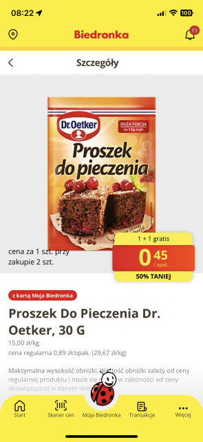 Biedronka Shakeomat